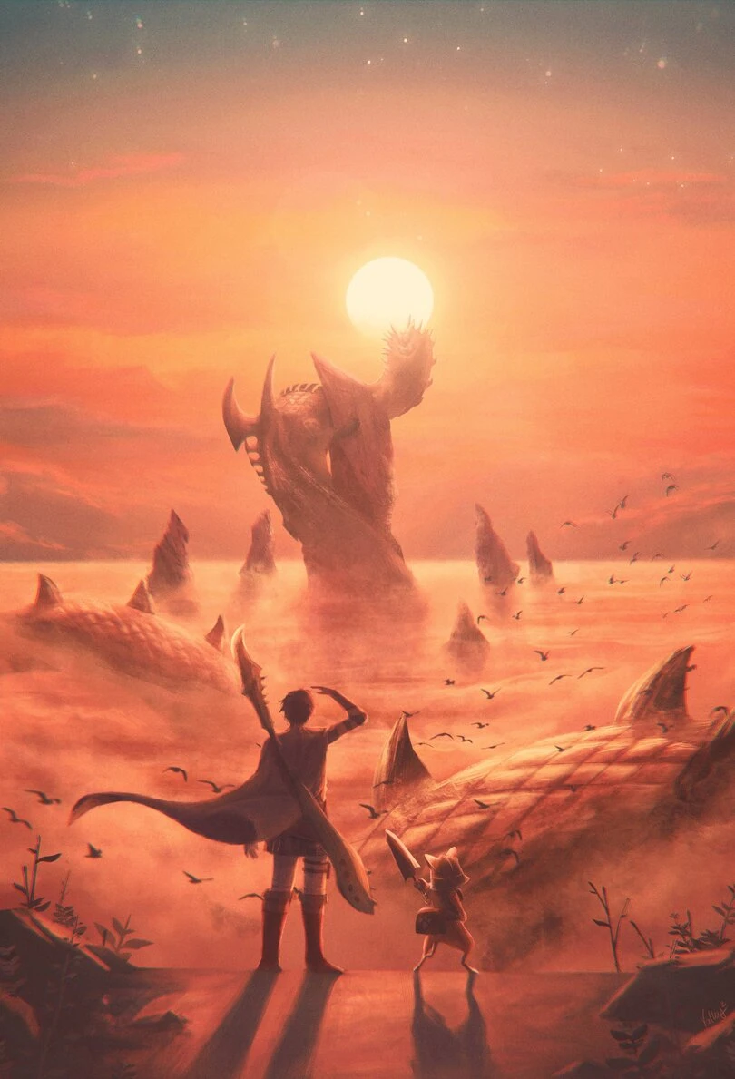 Мяустер, вы точно уверены, что Гильдия дала нам только 50 минут на победу этого монстра?