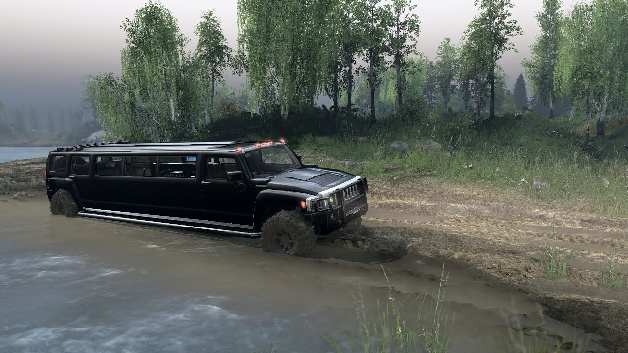Spintires "Мод Лимузин Hummer H3"