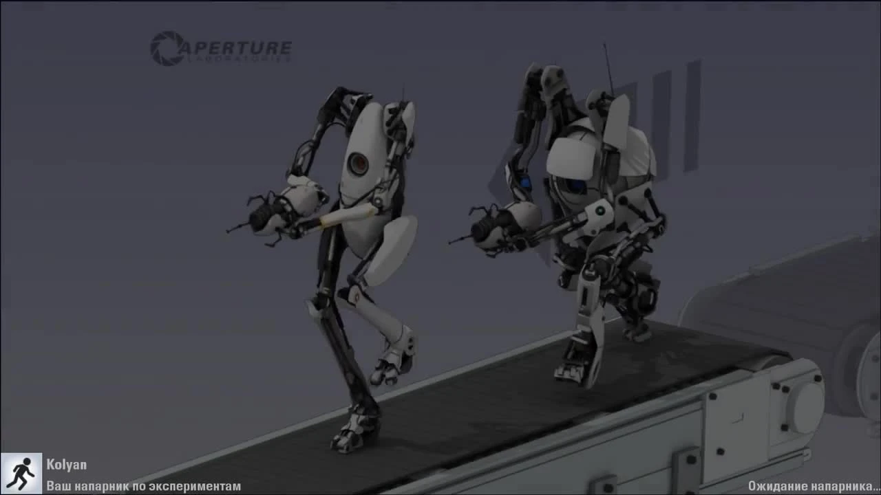 Прохождение Portal 2 CO-OP Дмитрий Бэйл и TheEasyNick &#8212; Часть 6: Опять Воронки