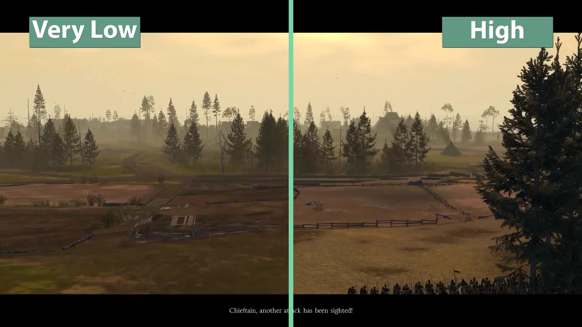 Total War: Attila "Детальное сравнение на PC - Very Low vs. High"