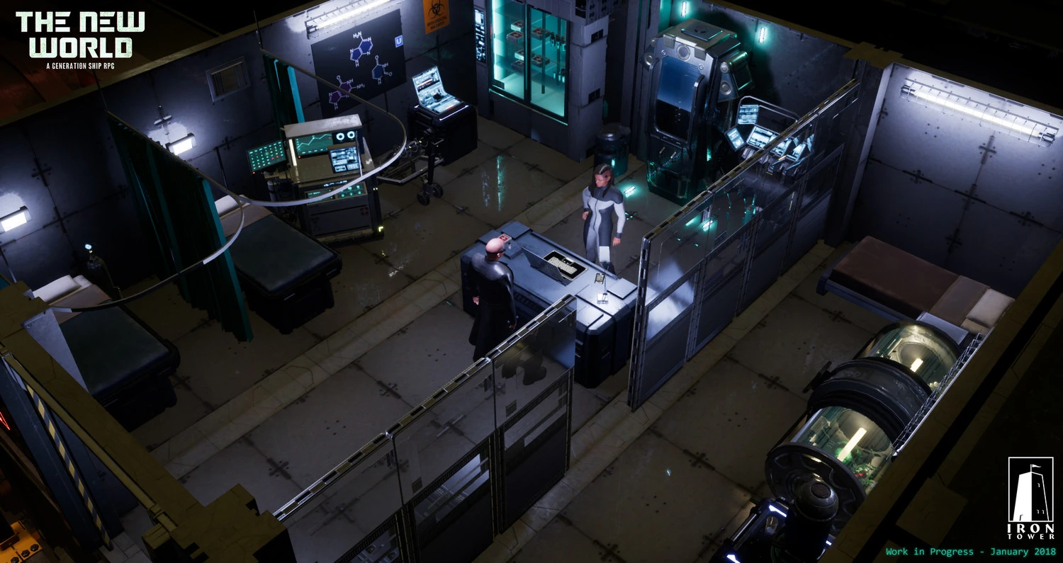 Первые скриншоты научно-фантастической ролевой игры The New World