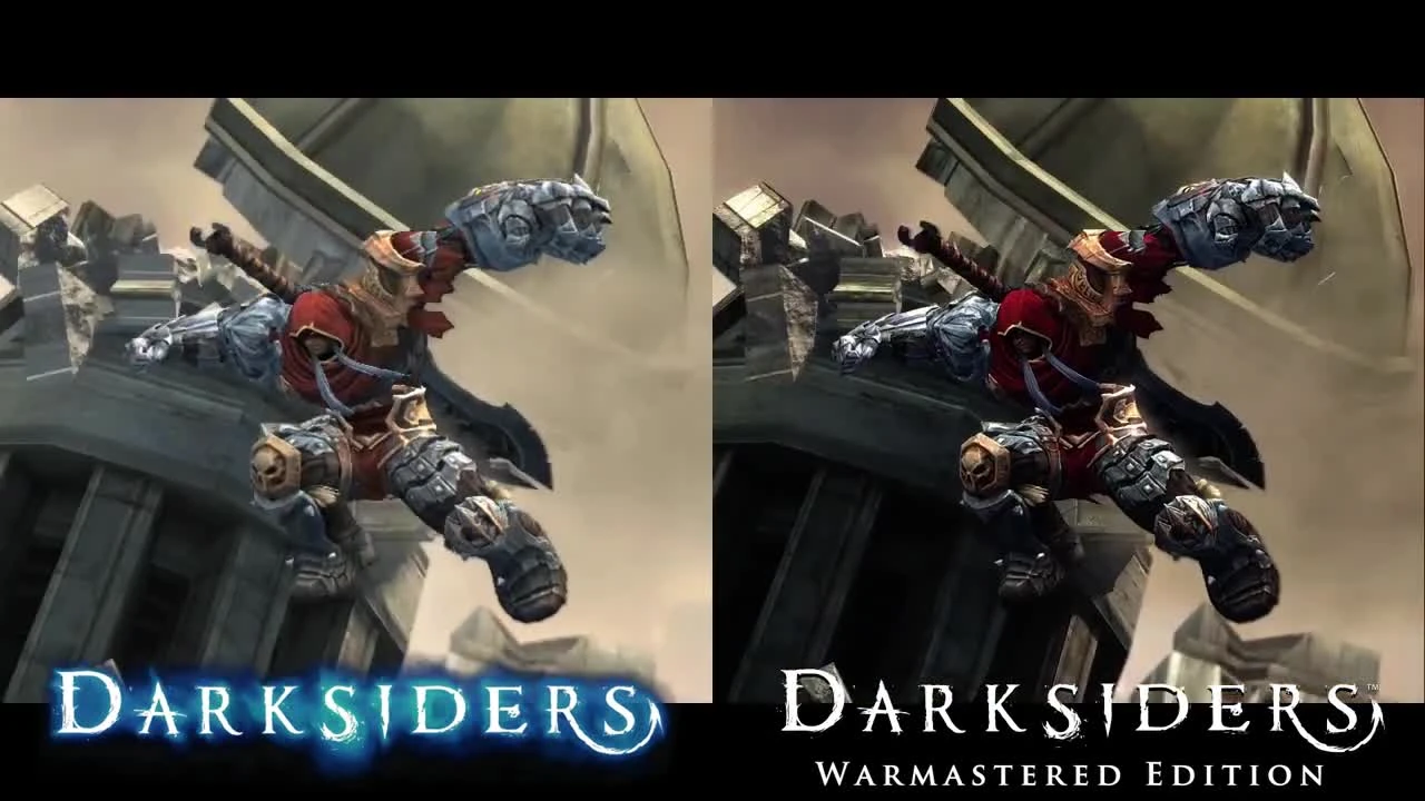 Darksiders Warmastered издание PS4 VS Darksiders PC ( Краткое сравнение с двумя версиями)