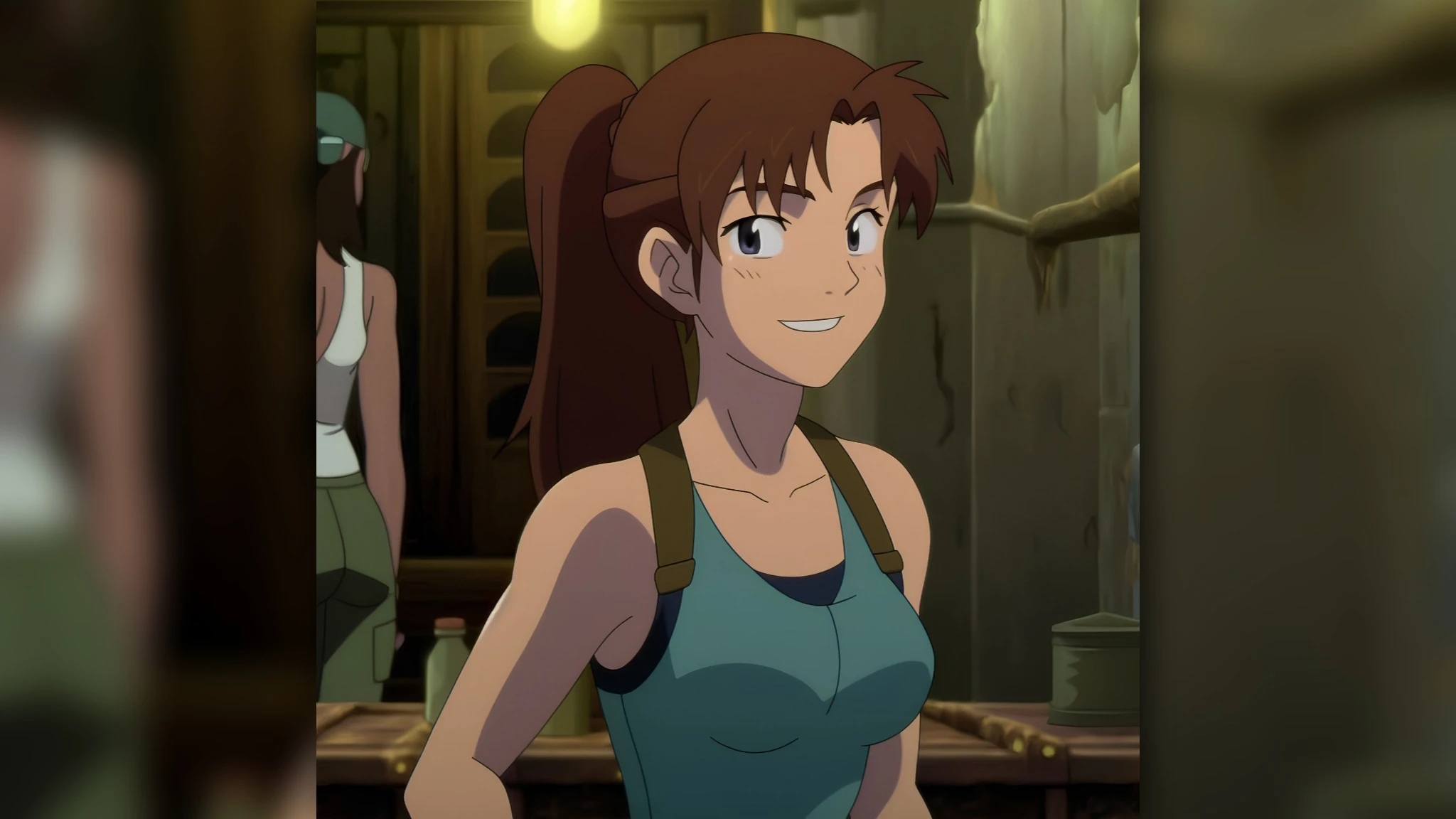 Фанат расхитительницы гробниц показал Лару Крофт в стиле аниме от Studio Ghibli