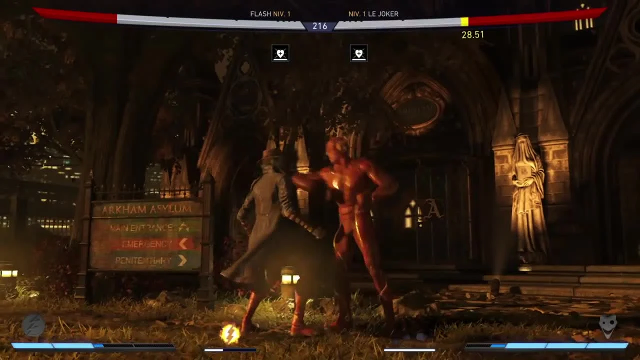 Первый геймплей Джокера из Injustice 2