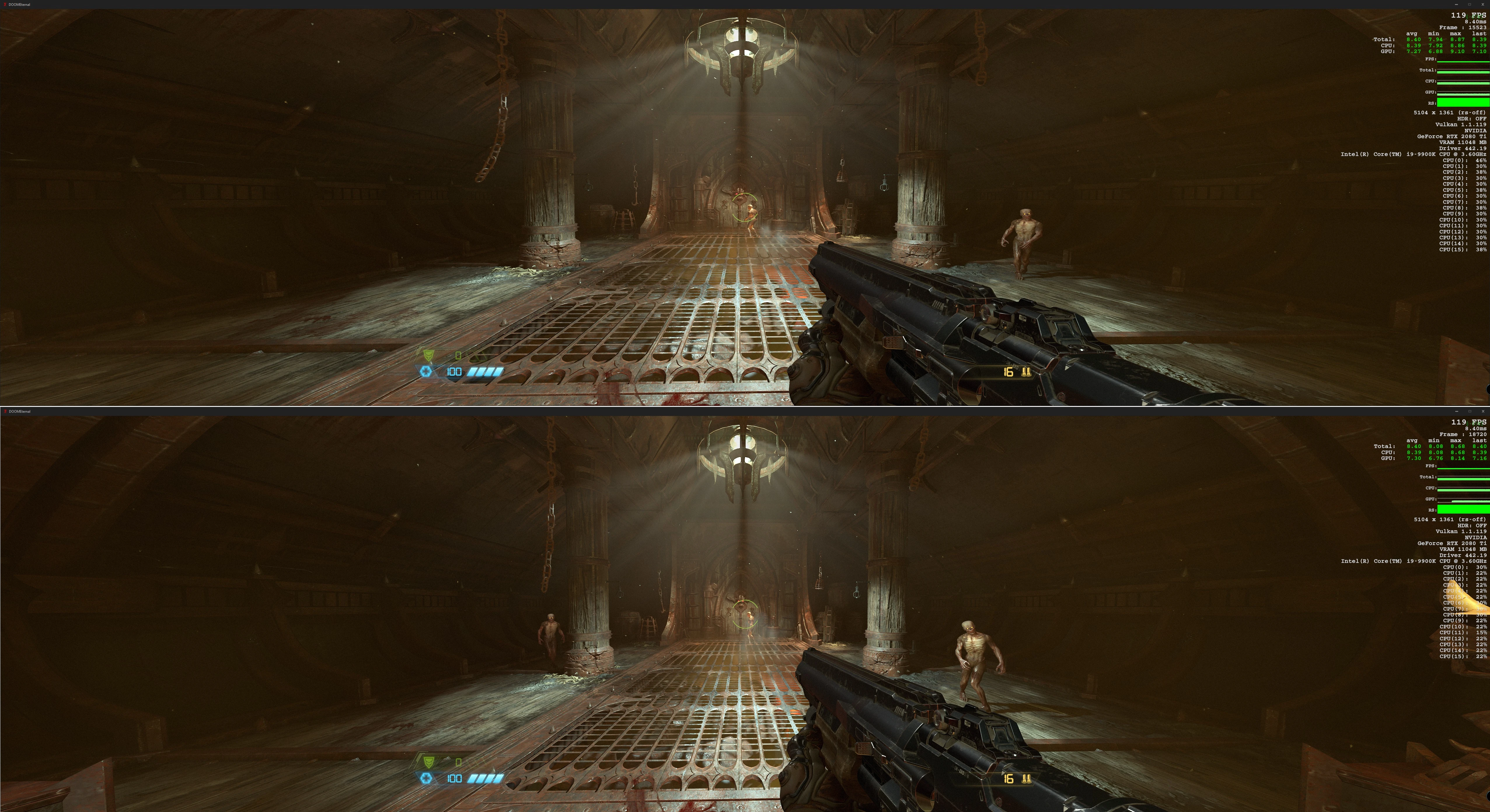 Doom Eternal "Фикс для ультрашироких мониторов"