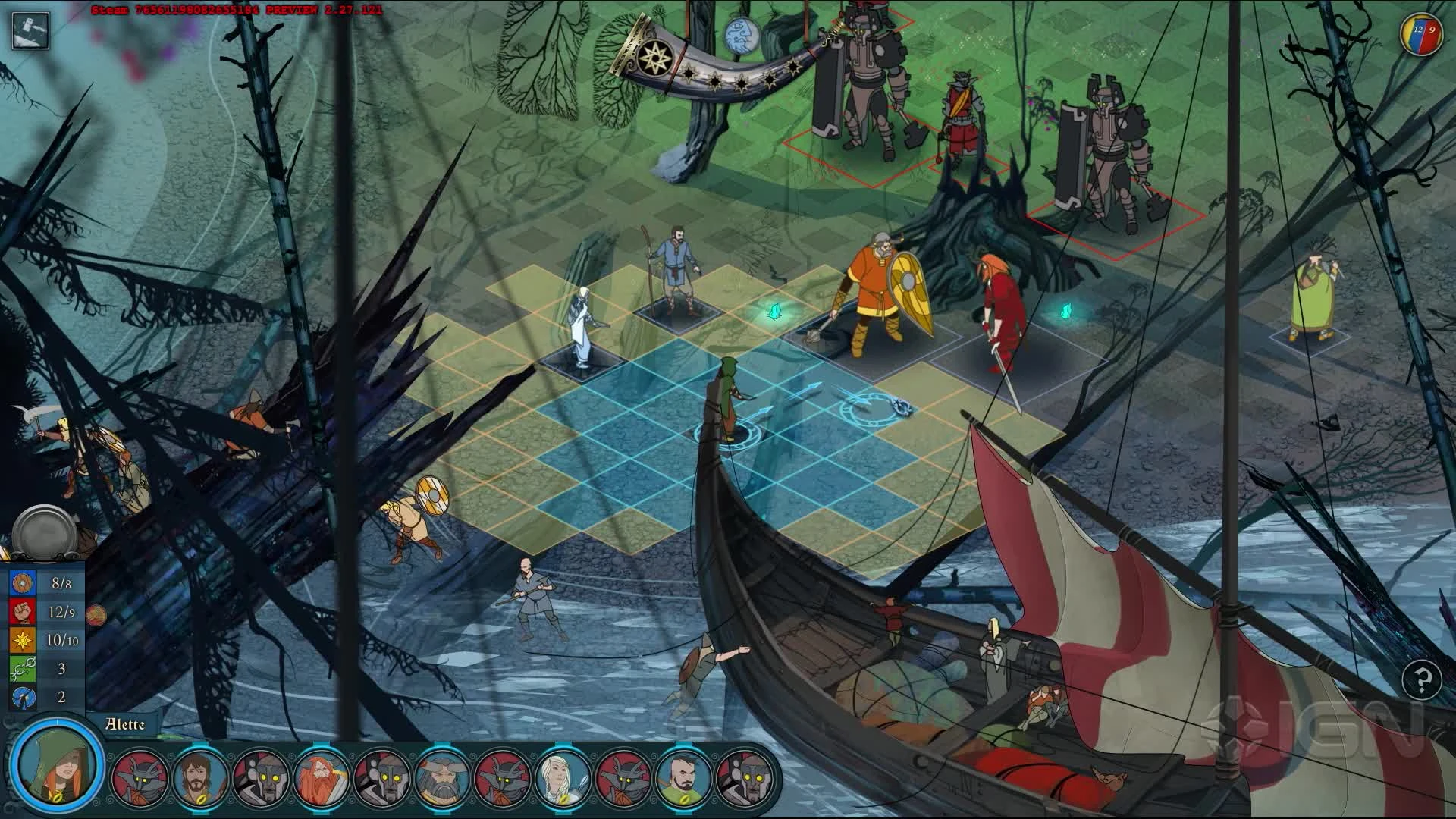 Первые 25 минут Banner Saga 2 от IGN