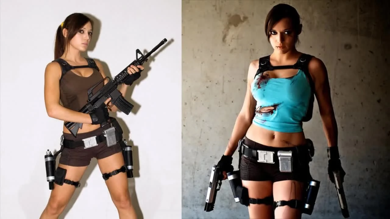 Косплей в стиле Lara Croft