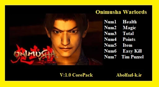 Onimusha: Warlords: Трейнер/Trainer (+7) [1.0] {Abolfazl.k}