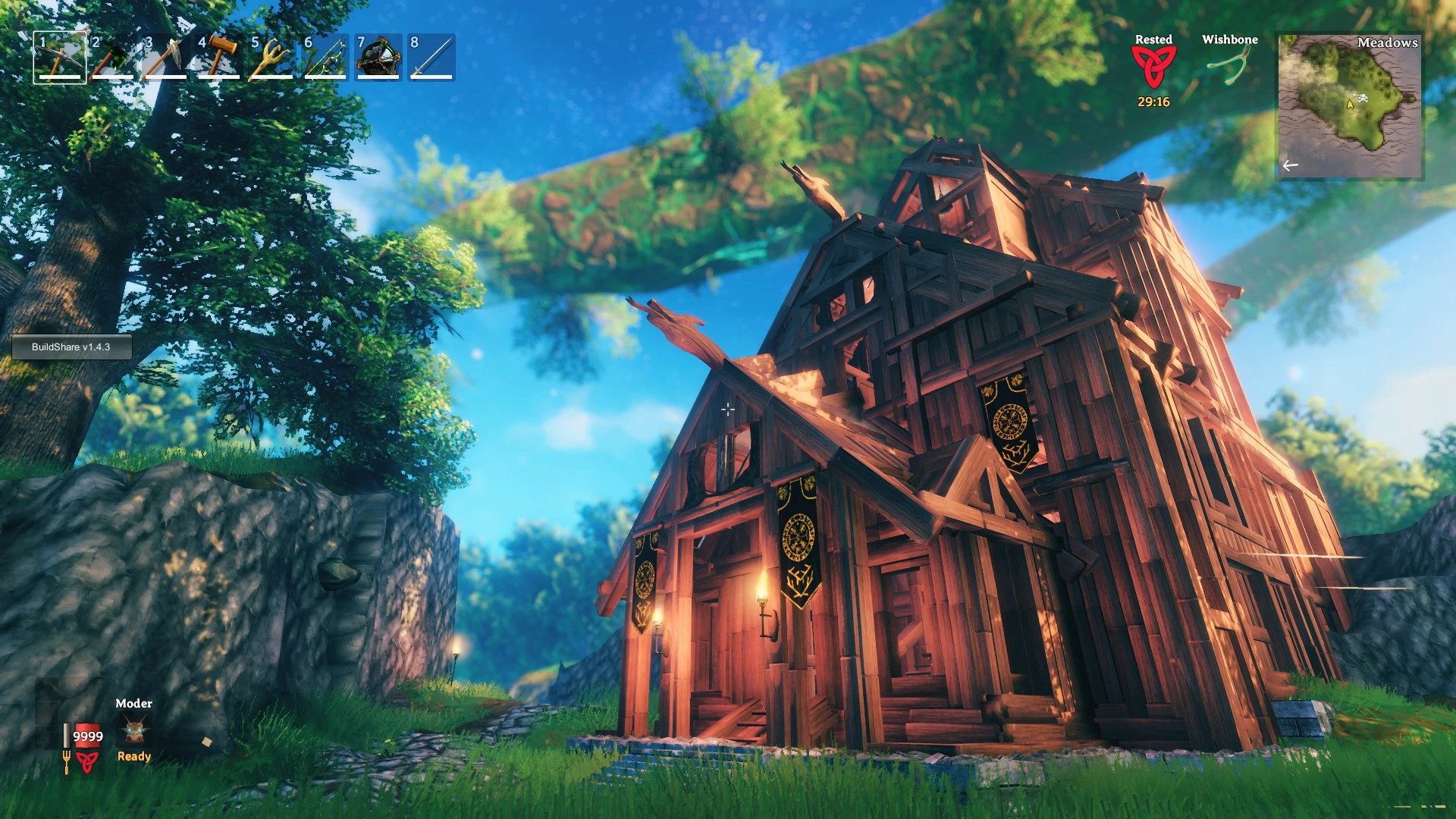 Valheim "Драконий предел из Skyrim"