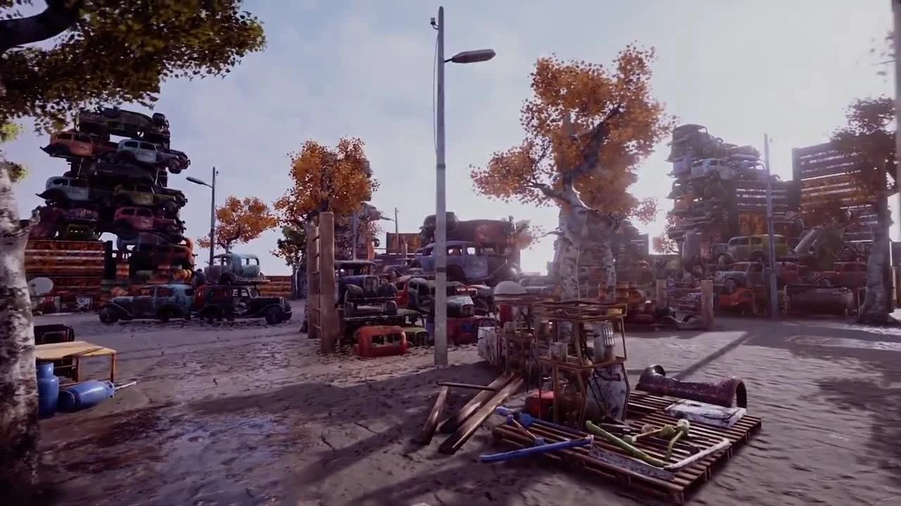 Официальный трейлер симулятора свалки. Junkyard Simulator.