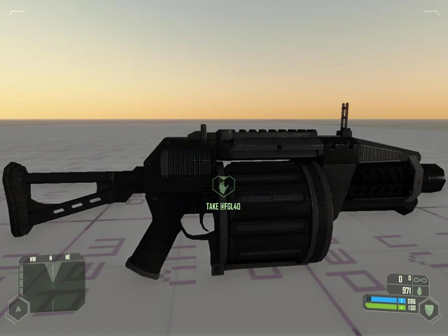 Crysis ''FGL-40(гранатамет)''