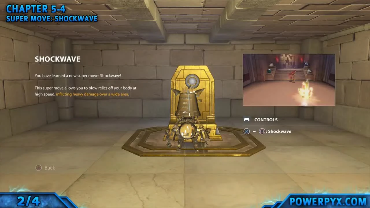 Knack 2 - Получение трофея Super Move Master.