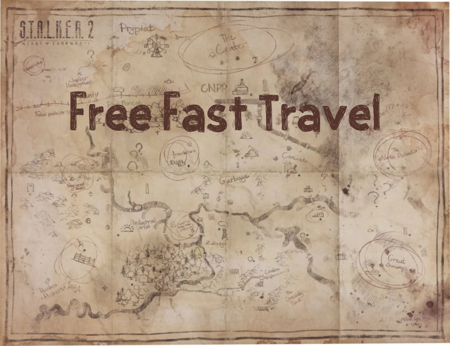 S.T.A.L.K.E.R. 2: Heart of Chornobyl "Бесплатное быстрое перемещение"