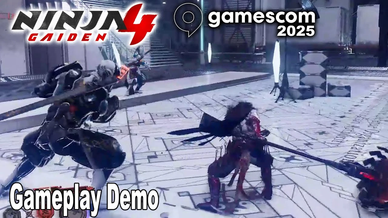 На Gamescom 2025 показали новый геймплей Ninja Gaiden 4, демонстрирующий боевой стиль главного героя Якумо