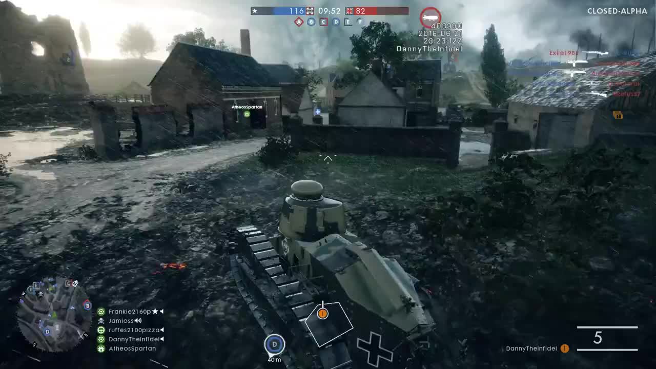 Бронированный охотник в Battlefield 1