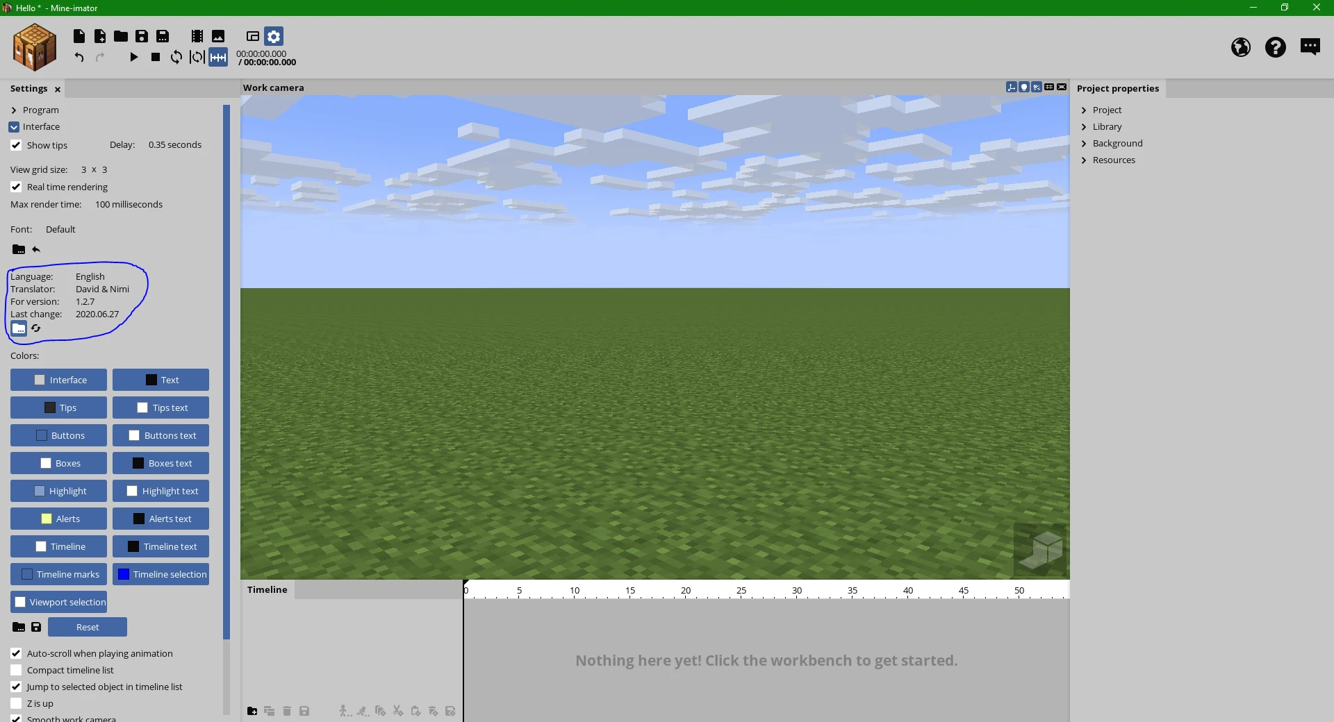Minecraft "Неполный русификатор mine-imator 1.2.7"