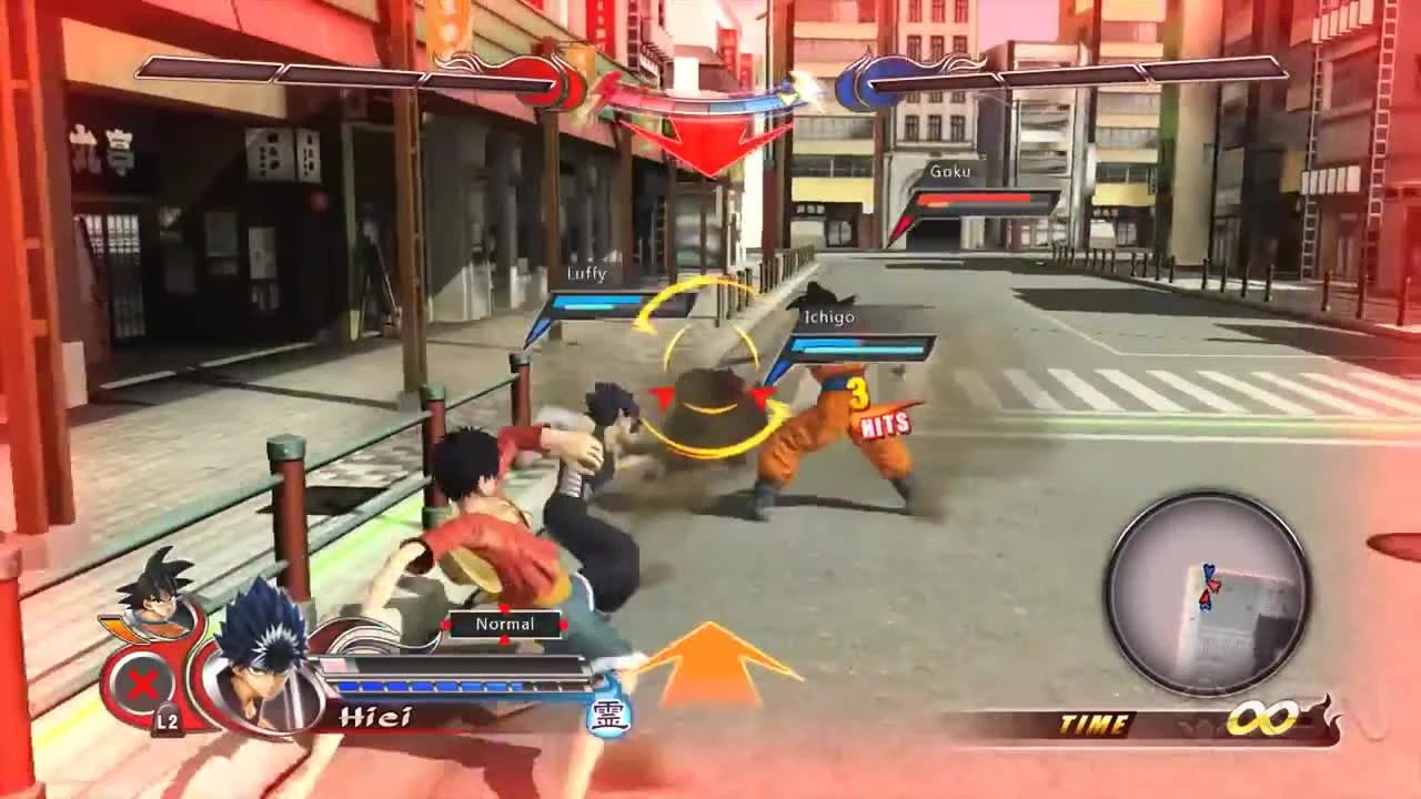 J-Stars Victory VS+ "Первый геймплей английской версии "