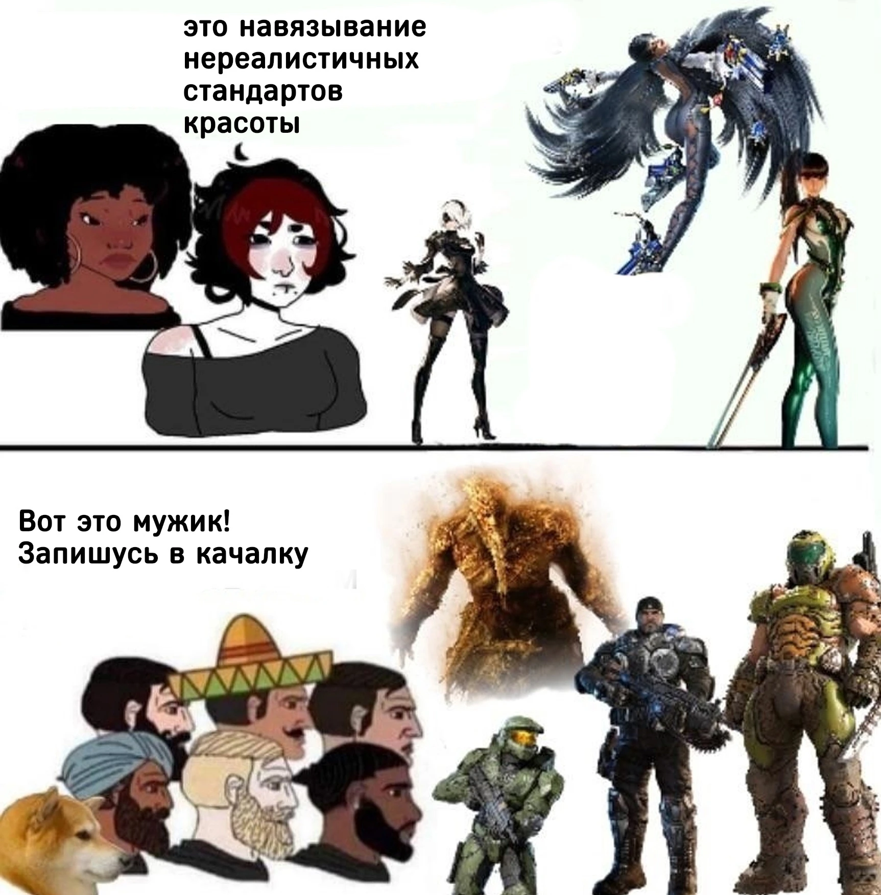 Навязывание стандартов красоты