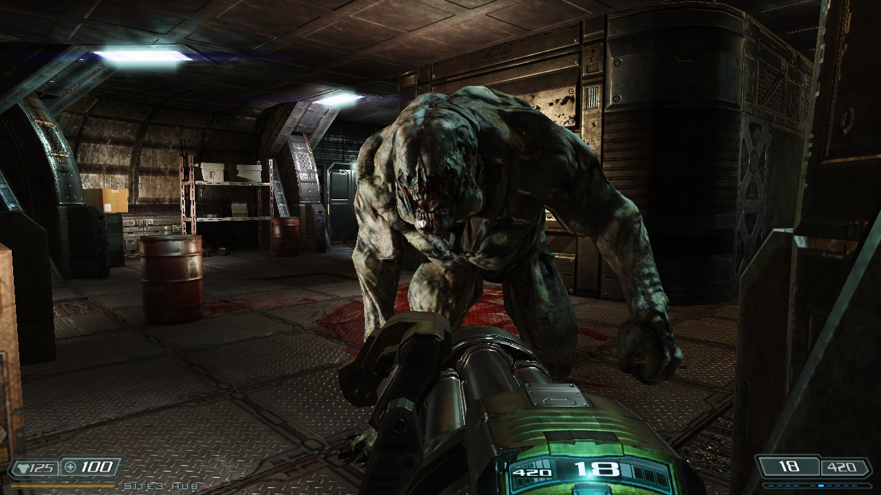 Doom 3 BFG "Высокополигональные модели"