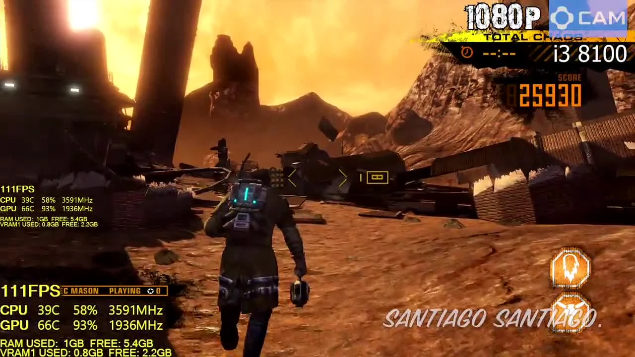 Тестирование Red Faction Guerrilla Re-Mars-tered - GTX 1060 3gb