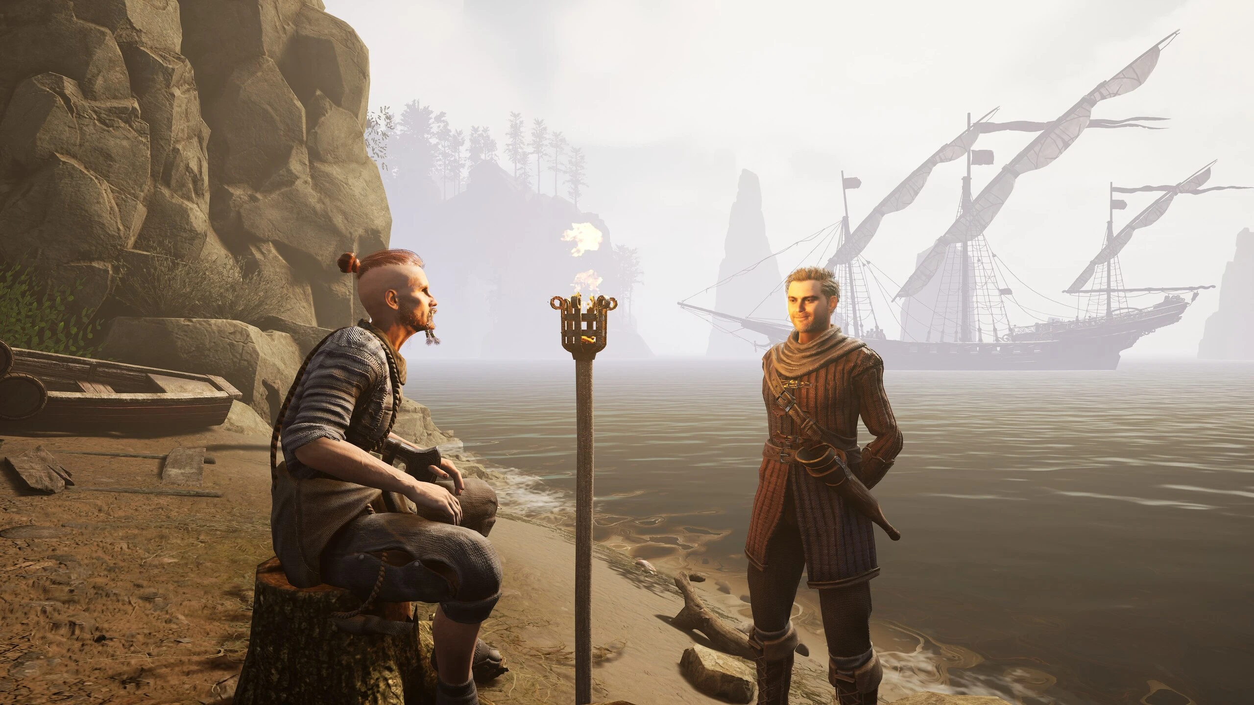 "Секреты на берегу": Прохождение стартовых квестов в Of Ash and Steel