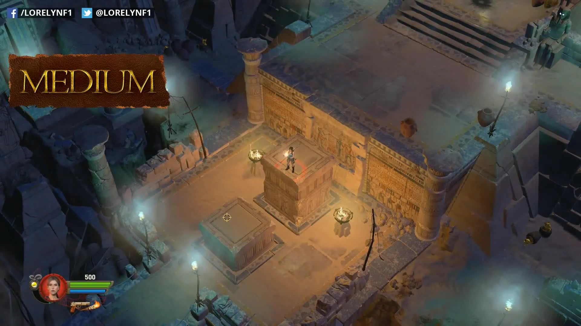Lara Croft and the Temple of Osiris "Сравнение графики на PC"