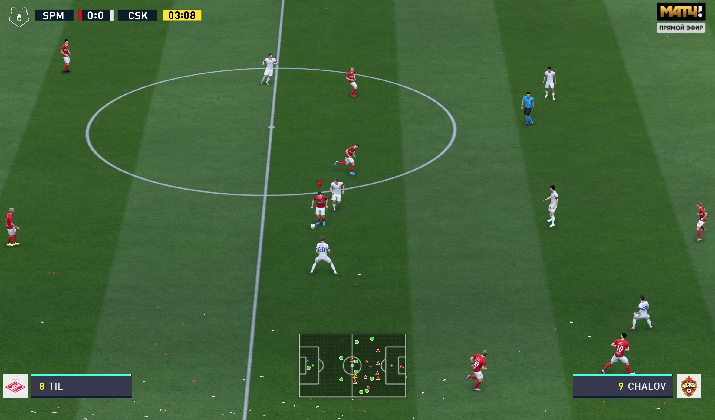 FIFA 20 "Табло Российской Премьер Лиги V2.1"