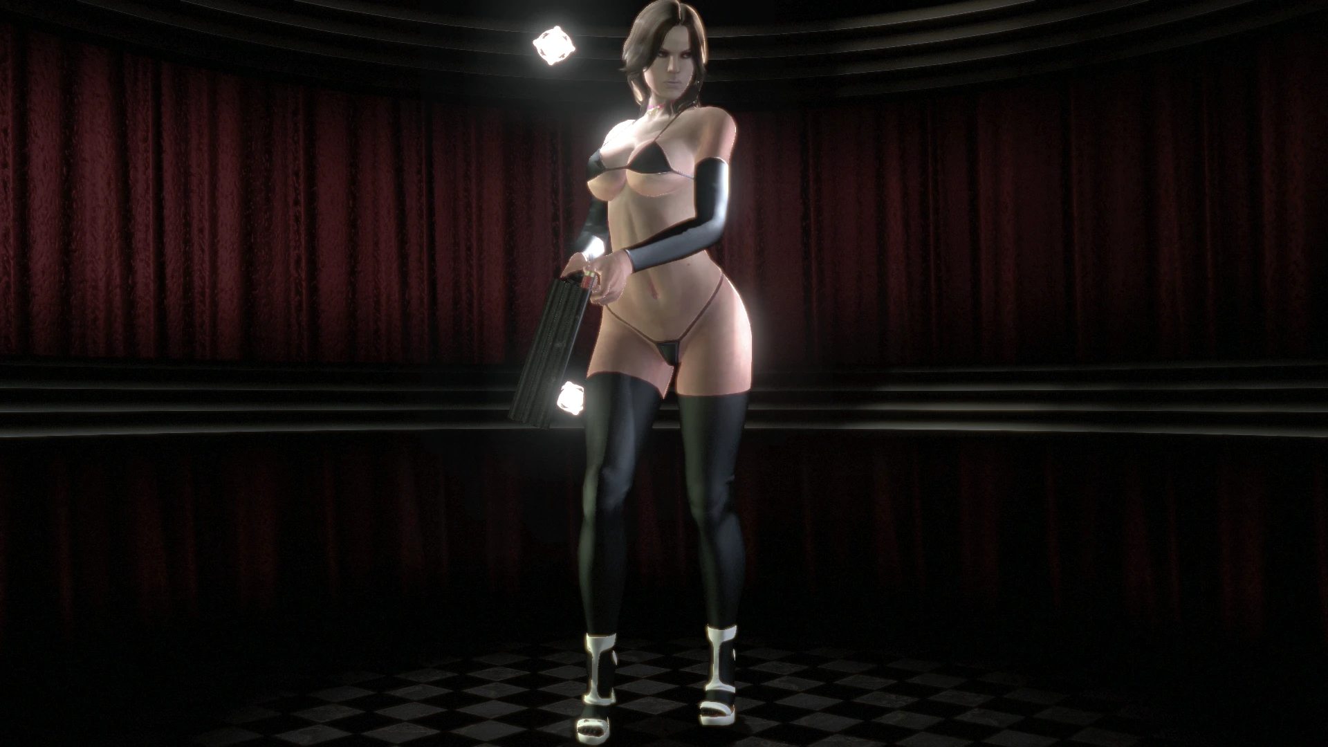 Resident Evil 6 "Хелена - Сексуальный Наряд в Бикини" [1]