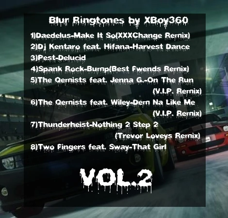 Blur "Ringtones by XBoy360(Vol.2)"