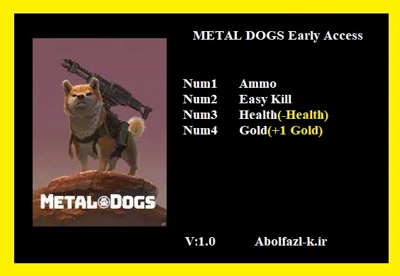 Metal Dogs: Трейнер/Trainer (+4) [1.0] {Abolfazl.k}