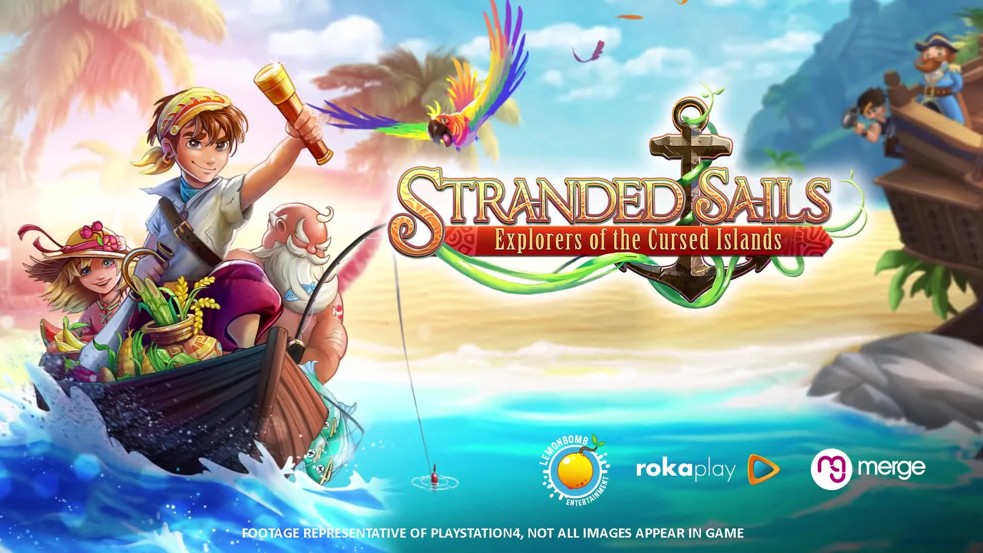 Новый геймплейный трейлер Stranded Sails: Explorers of the Cursed Islands с TGS 2019