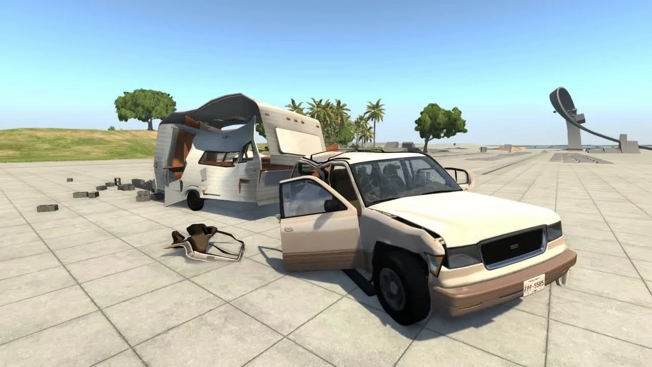 Видео обзор мода Вооруженный пикап D15 Technical v0.9 для BeamNG.drive