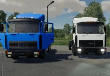 Farming Simulator 19 "Мод МАЗ 5432/6422 версия 1.0.0.2"