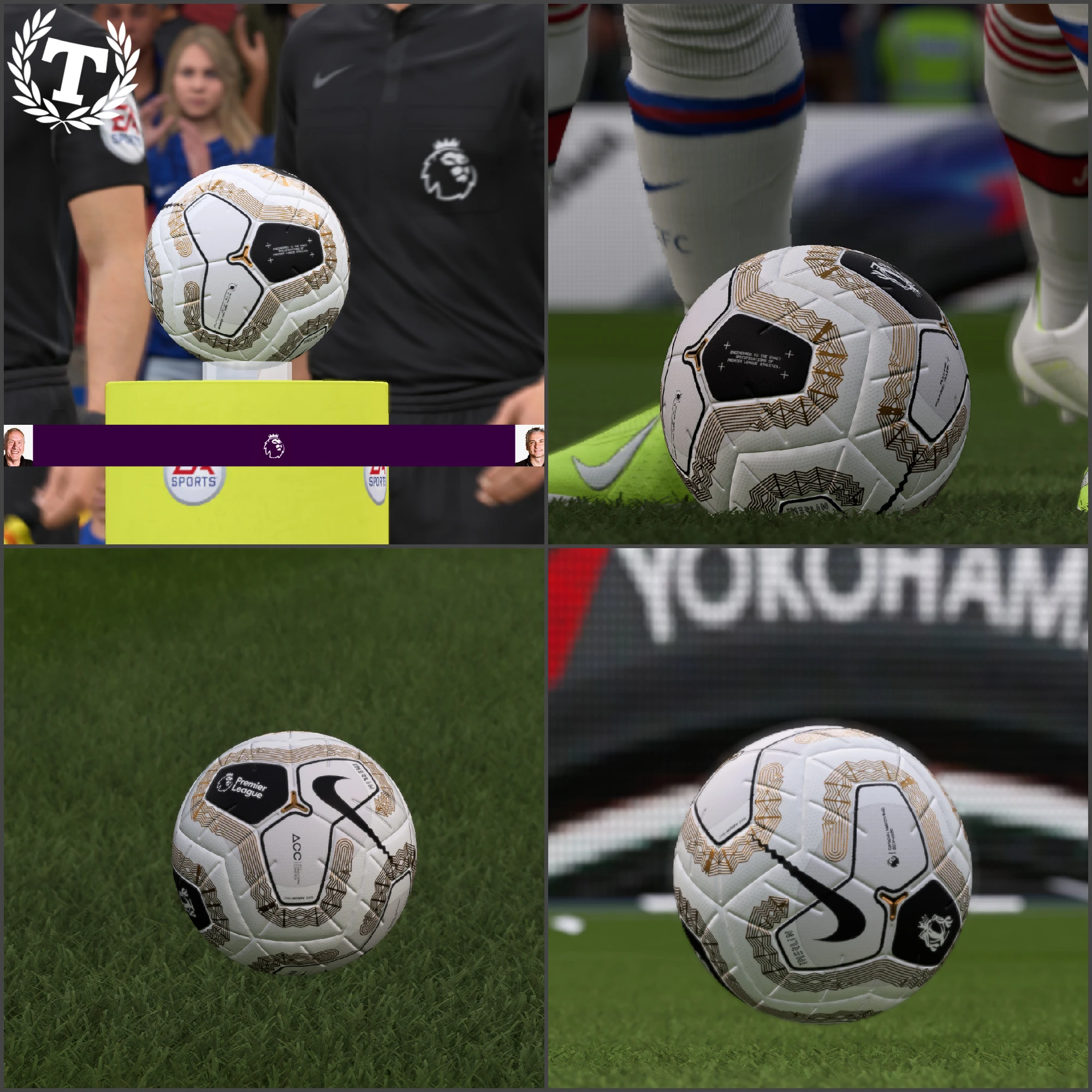 FIFA 20 "Nike Merlin 'Tunnel Vision' Premier League Ball"