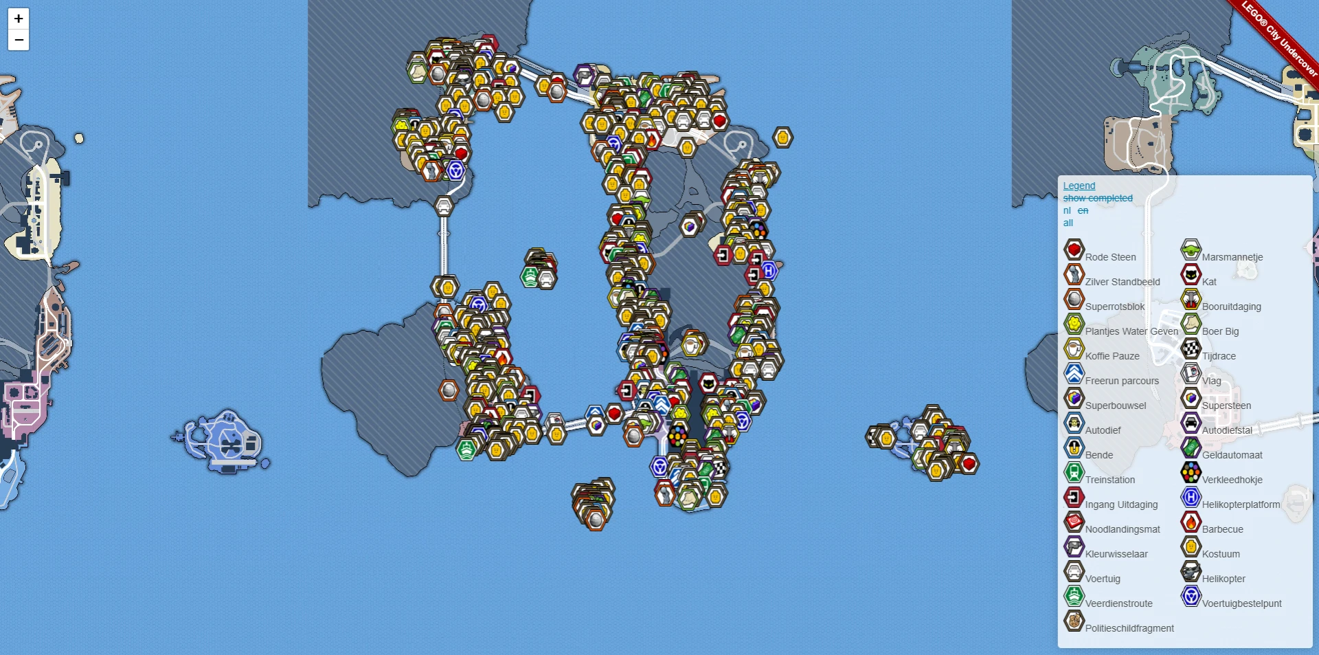 LEGO City Undercover "Интерактивная карта"