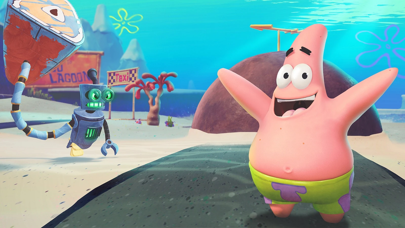Трейлер SpongeBob SquarePants: Battle for Bikini Bottom - Rehydrated, посвящённый Патрику
