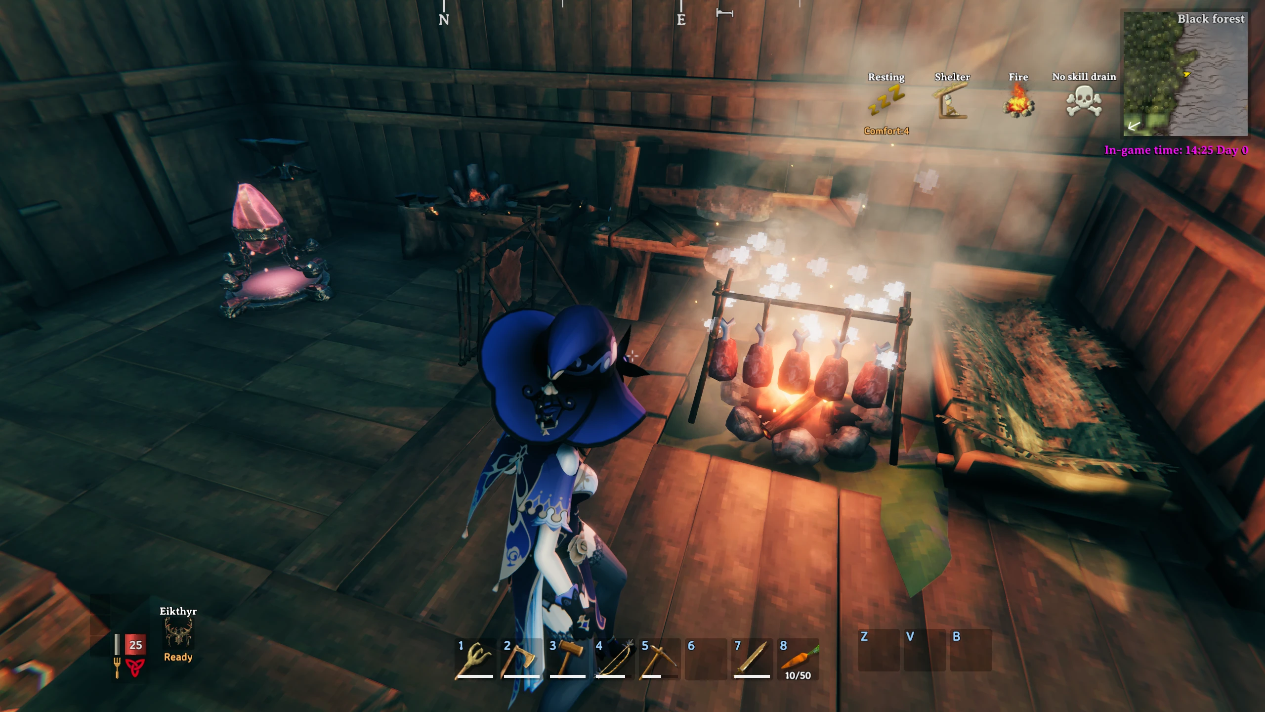 Valheim "Улучшения системы готовки еды"