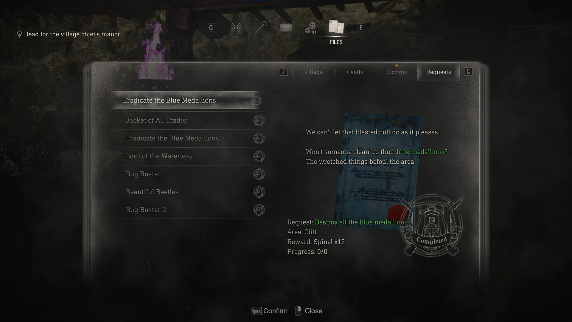 Resident Evil 4 Remake "Чит-Мод - Легкие задания у торговца и двойные награды" [1.0] {uber4lenix}