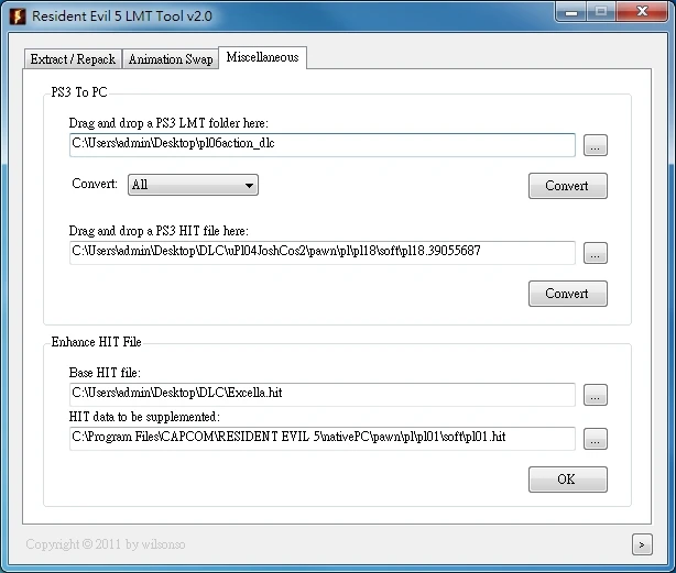 Resident Evil 5 LMT Tool