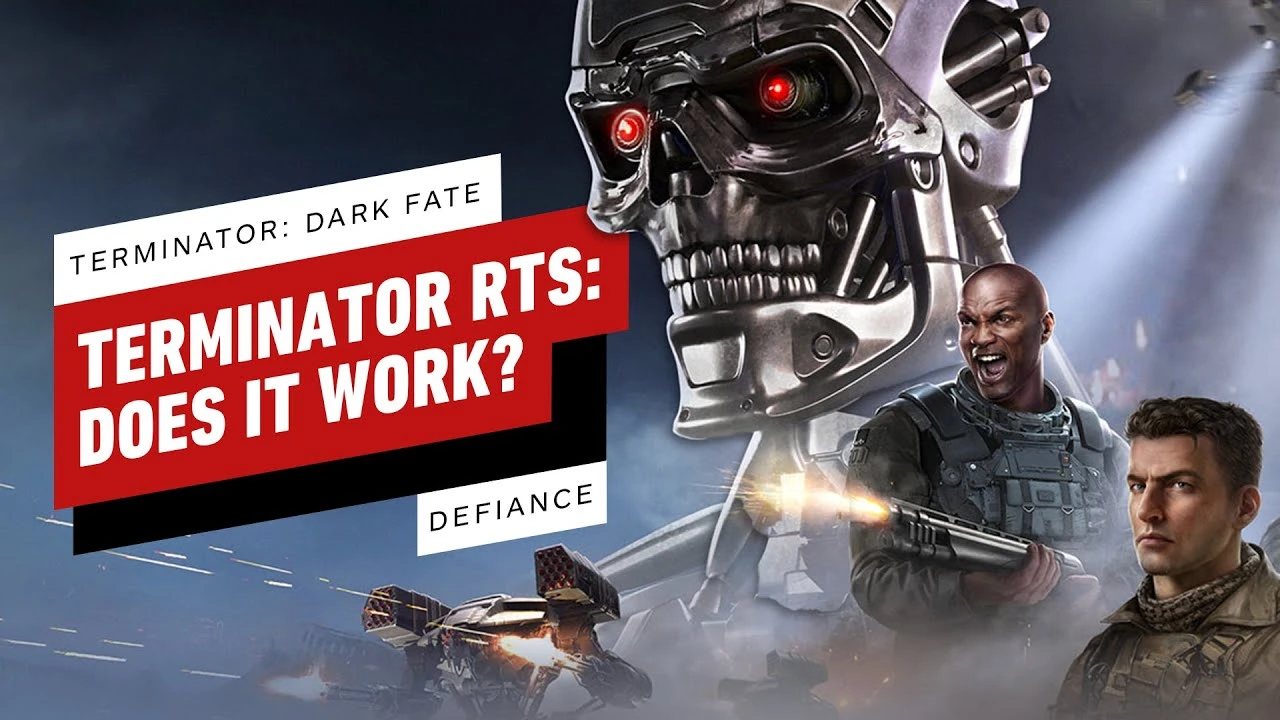 Появился свежий 6-минутный геймплей стратегии Terminator: Dark Fate Defiance