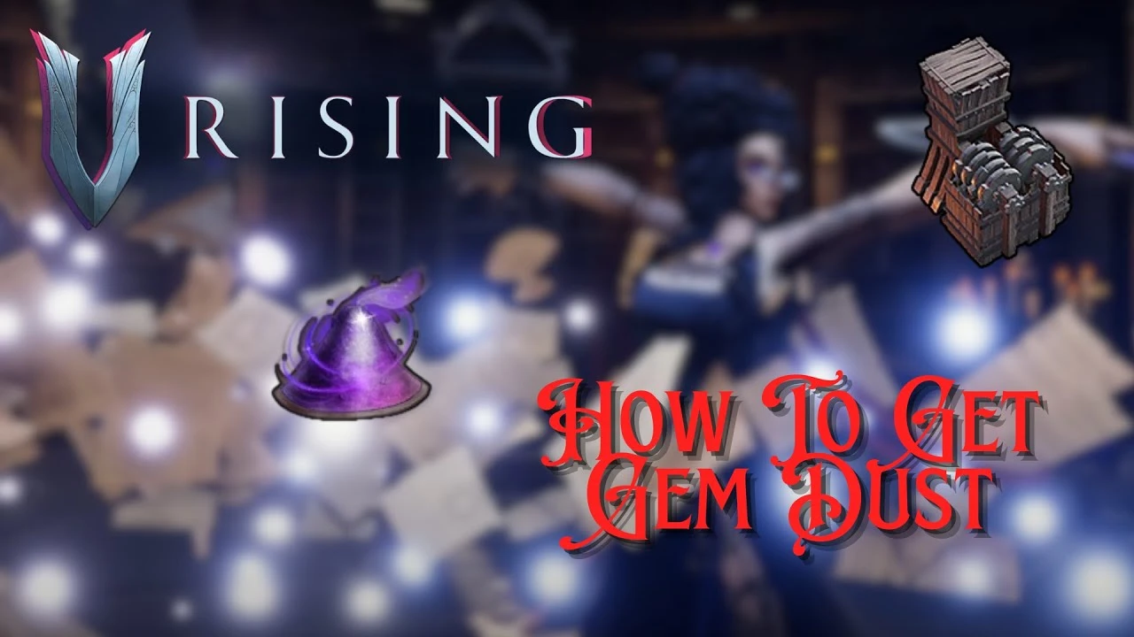 Как добыть драгоценную пыль в V Rising