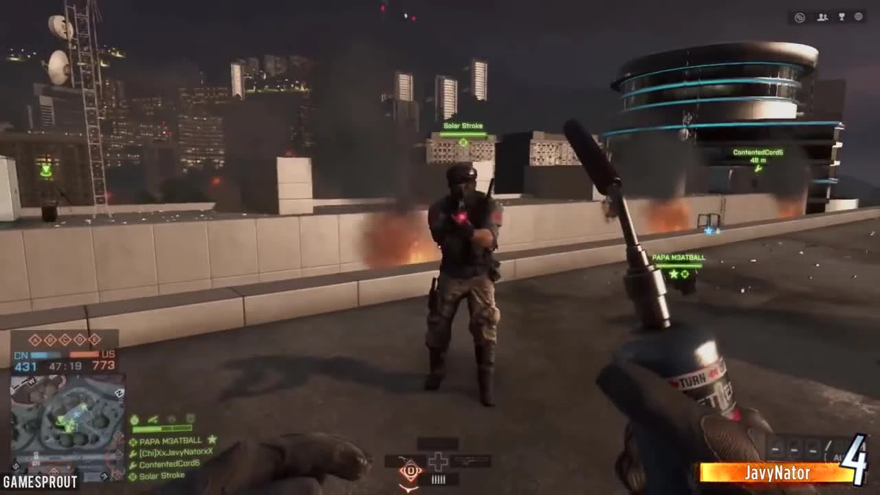 Battlefield 4 - Случайные моменты #103 (Война роботов, Лягушка прыгун!?)