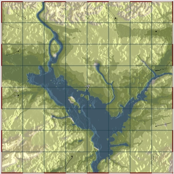 Workers & Resources: Soviet Republic "Карта Delta river and inner lake (blank)"