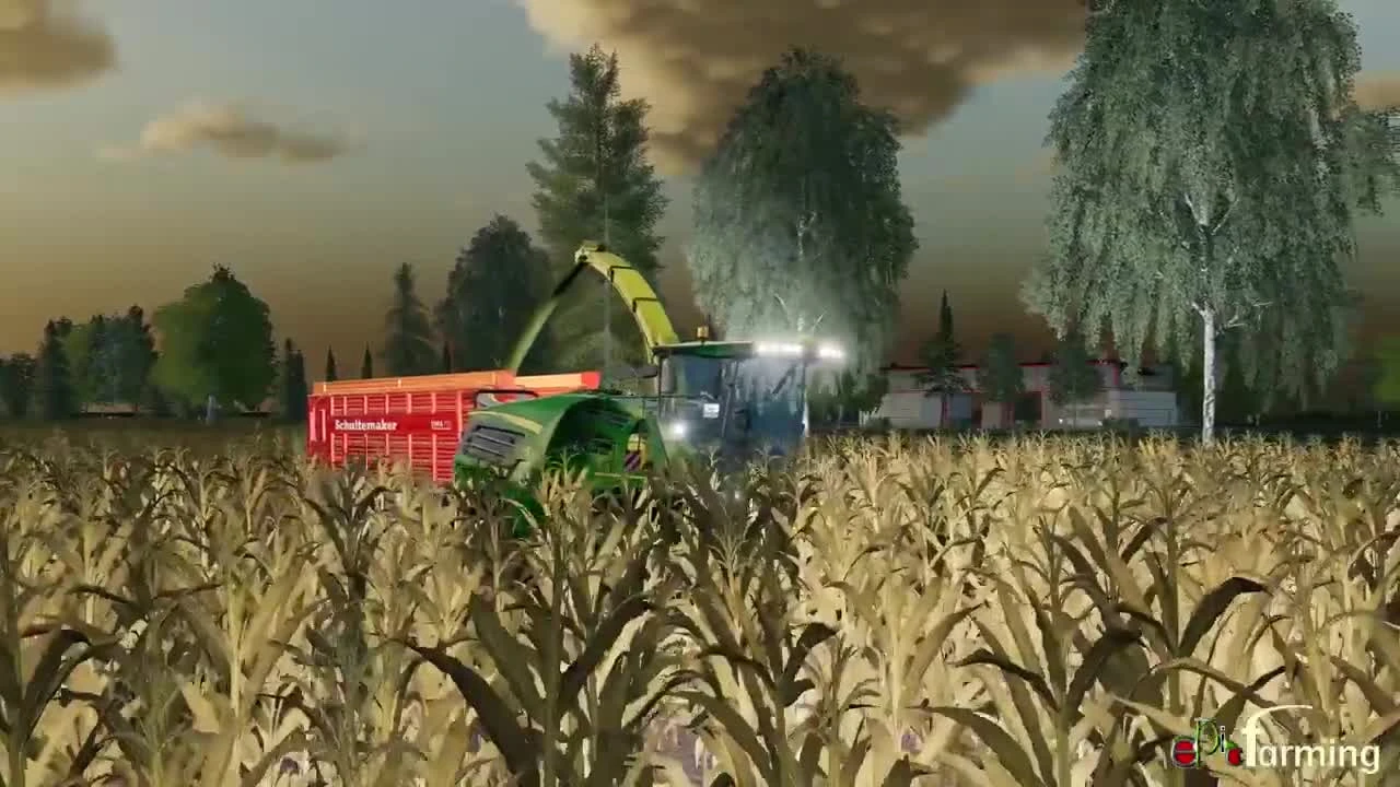 Фан Трейлер - John Deere 9900i Hcksler