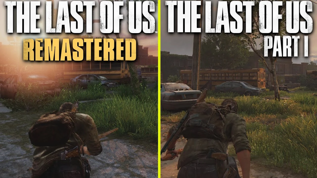 Новое сравнение графики The Last of Us Part 1 на PS4 и PS5