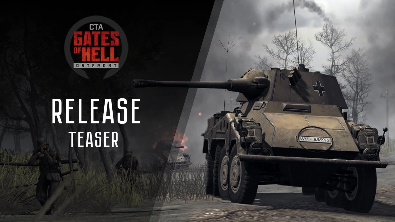 Релиз Gates of Hell: Ostfront - наследник "В тылу врага" доступен всем желающим