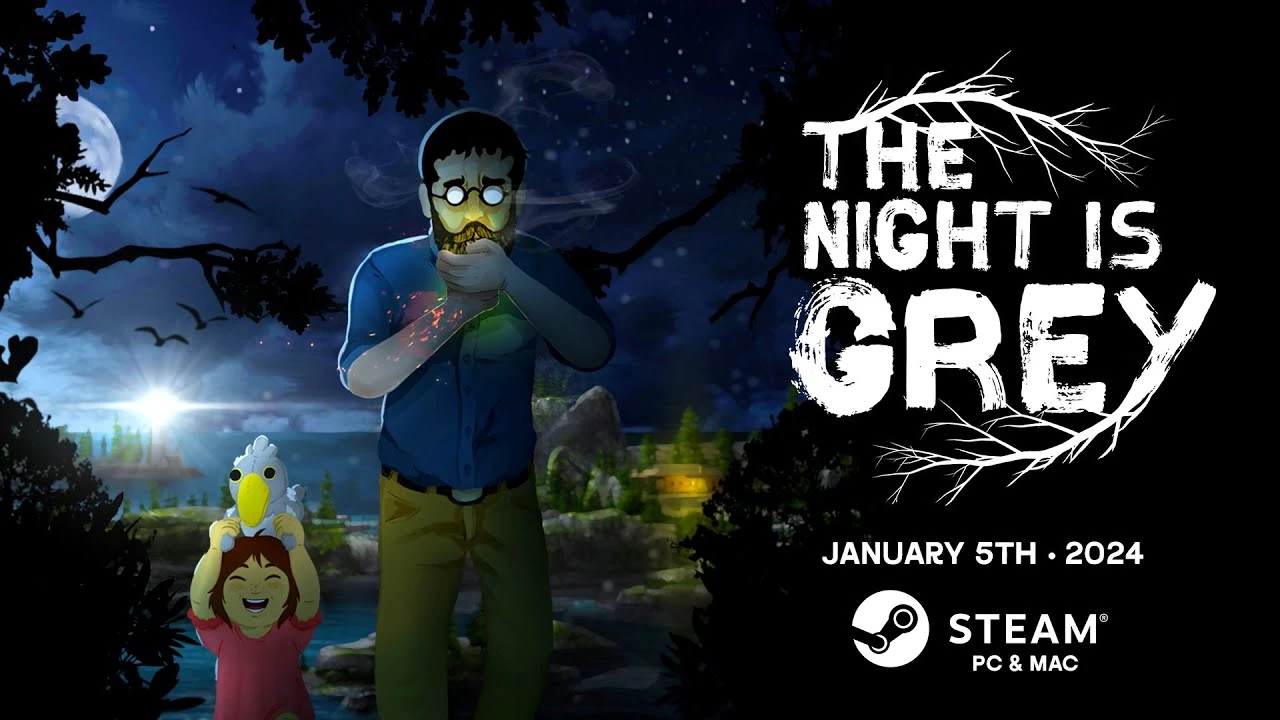 Жуткое point-and-click приключение The Night is Grey выйдет в начале января