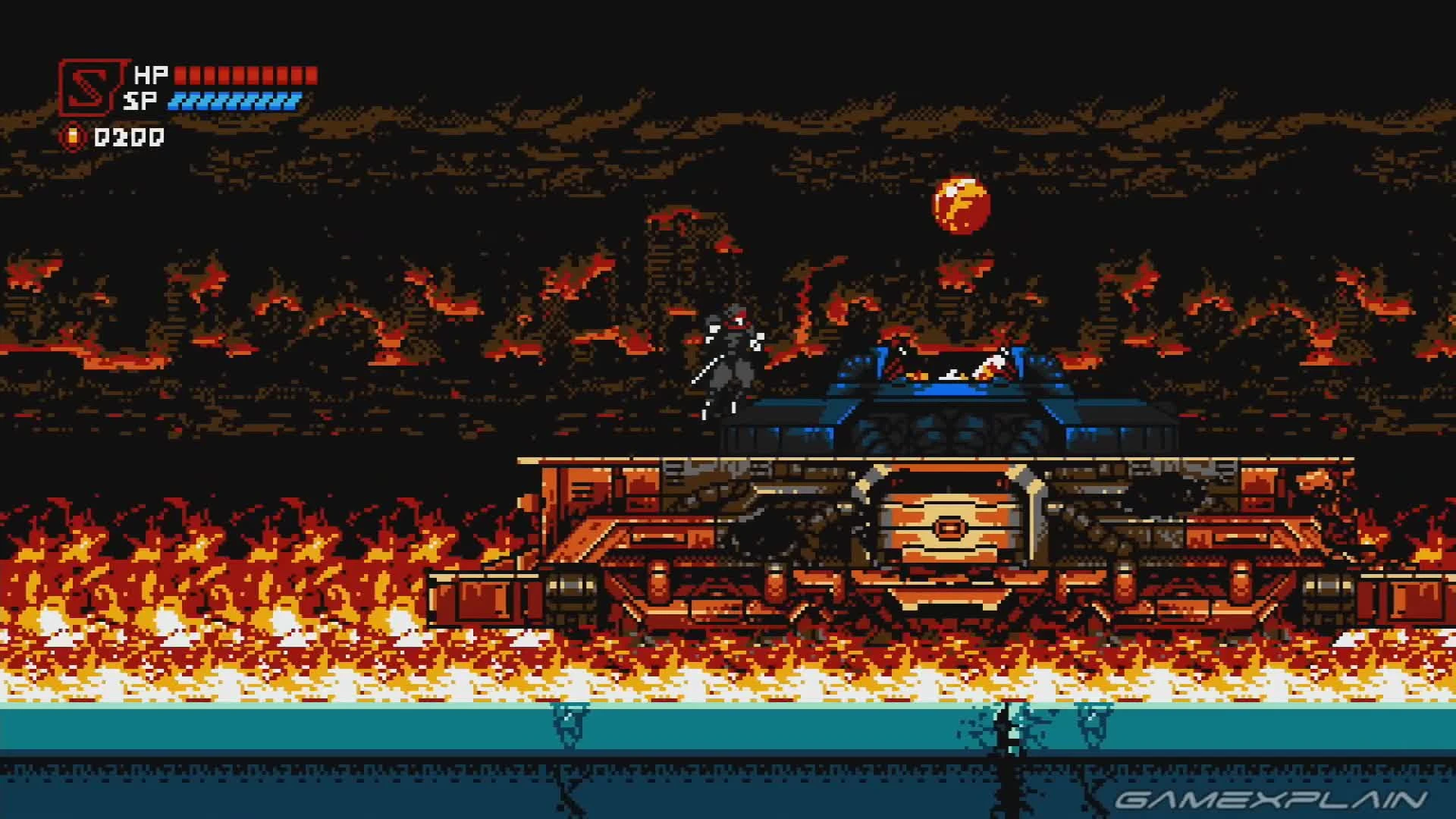 Геймплей Cyber Shadow