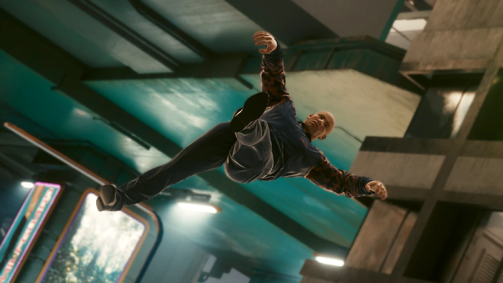 Cyberpunk 2077 "Улучшенная физика Ragdoll"