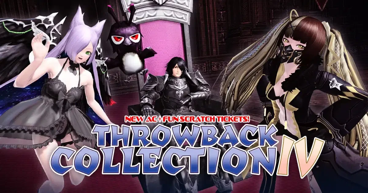 Phantasy Star Online 2 возвращает популярные костюмы с Throwback Collection IV